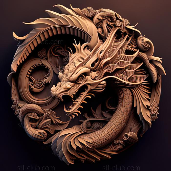 3D модель Жемчуг дракона Волшебство начинается (STL)